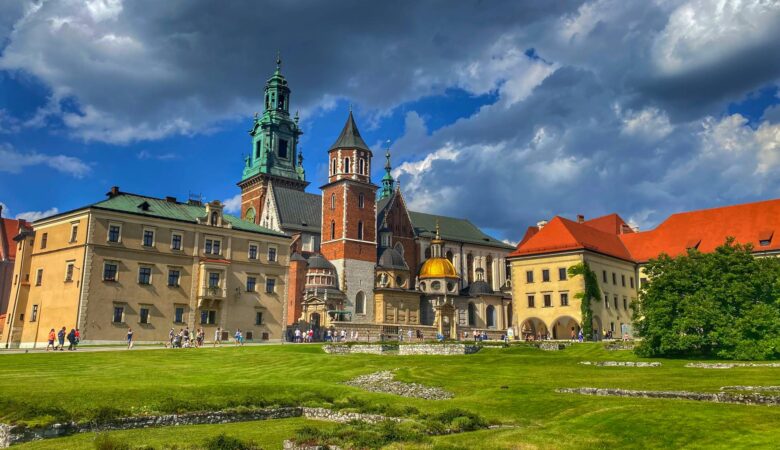 Zamek Królewski na Wawelu widok z makiety