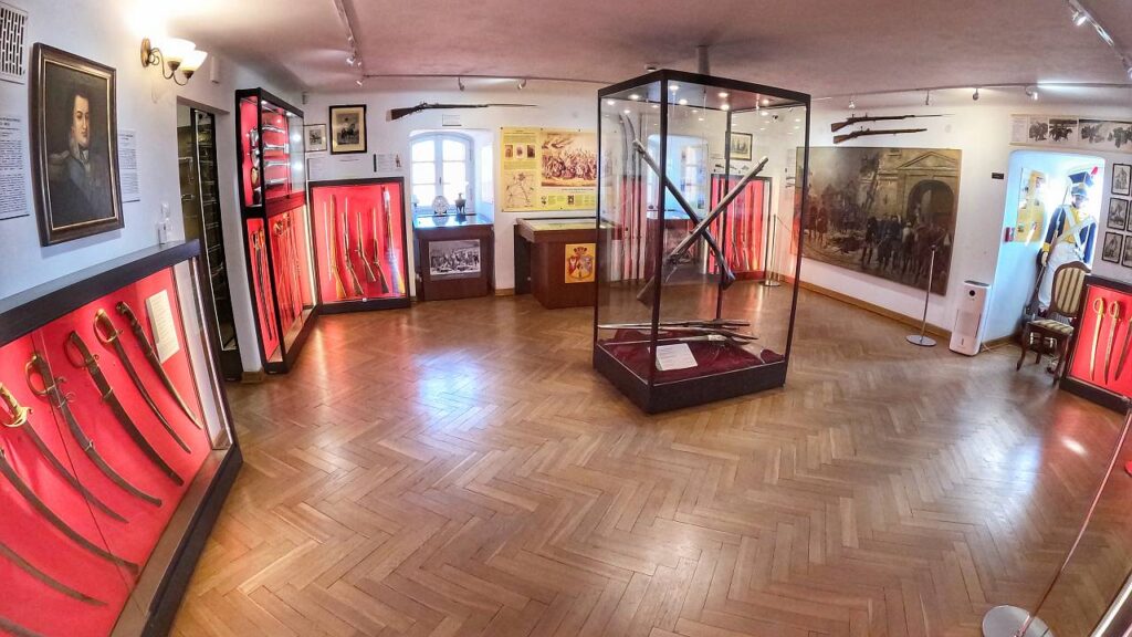 Zamek Liw jedna z komnat w muzeum