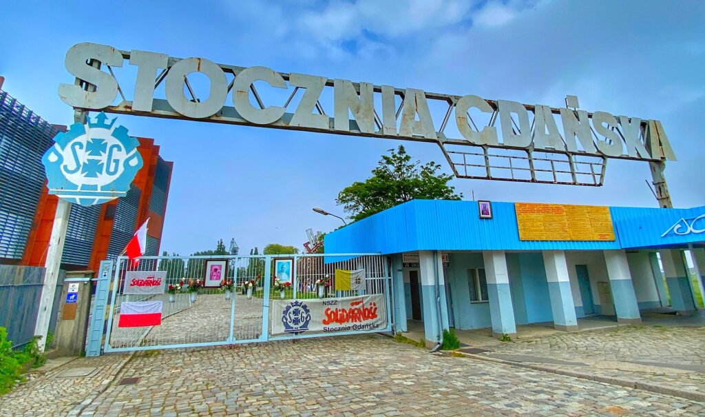 Stocznia Gdańska historyczna brama