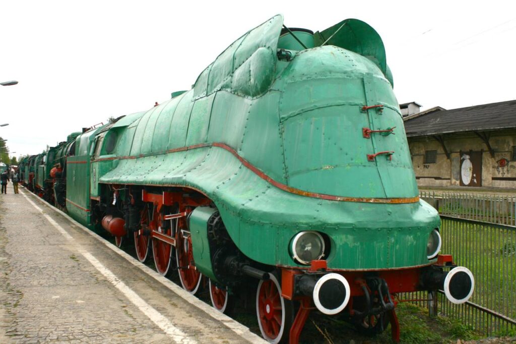 Parowóz w Muzeum Kolejnictwa w Warszawie