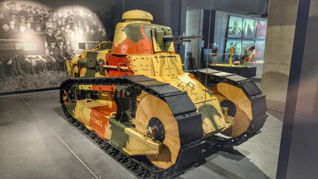 Muzeum Bitwy Warszawskiej 1920 czołg