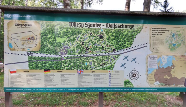 Wilczy Szaniec plan